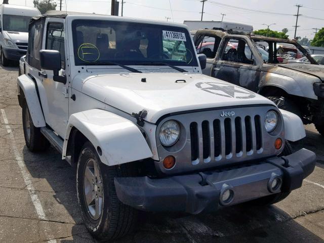 1C4AJWAG2DL583739 - 2013 JEEP WRANGLER S WHITE photo 1