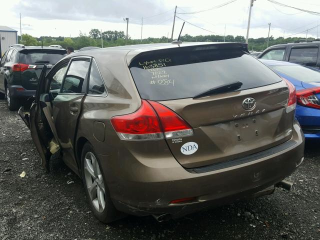 4T3BK11A49U004707 - 2009 TOYOTA VENZA BASE GOLD photo 3