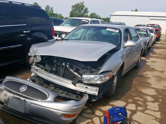 1G4HR54K744112127 - 2004 BUICK LESABRE LI SILVER photo 2