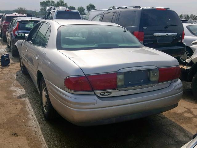 1G4HR54K744112127 - 2004 BUICK LESABRE LI SILVER photo 3