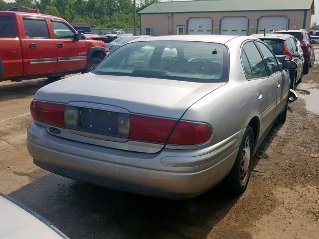 1G4HR54K744112127 - 2004 BUICK LESABRE LI SILVER photo 4