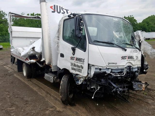 JHHYDM1H8KK007138 - 2019 HINO 155 WHITE photo 1