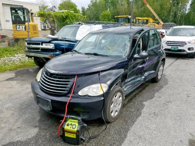 3A4FY48B36T265842 - 2006 CHRYSLER PT CRUISER BLACK photo 2