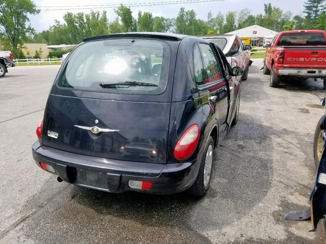 3A4FY48B36T265842 - 2006 CHRYSLER PT CRUISER BLACK photo 4