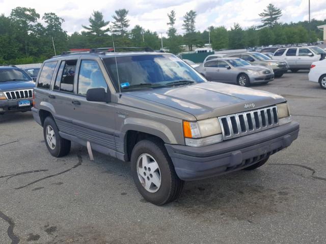 1J4GZ58S9SC762570 - 1995 JEEP GRAND CHER GRAY photo 1