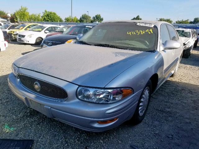 1G4HP52K934112881 - 2003 BUICK LESABRE CU SILVER photo 2