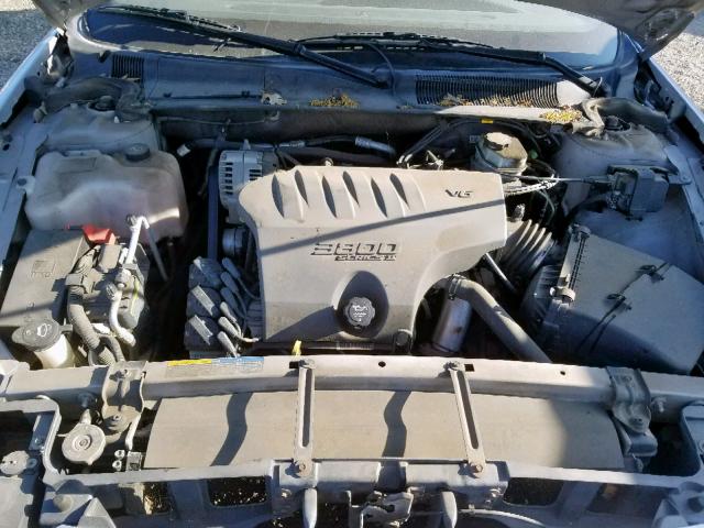 1G4HP52K934112881 - 2003 BUICK LESABRE CU SILVER photo 7