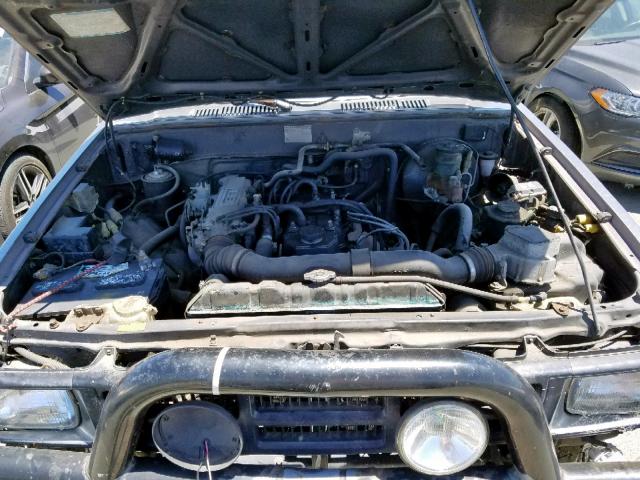 JT4RN67S3G0001530 - 1986 TOYOTA PICKUP XTR GRAY photo 7