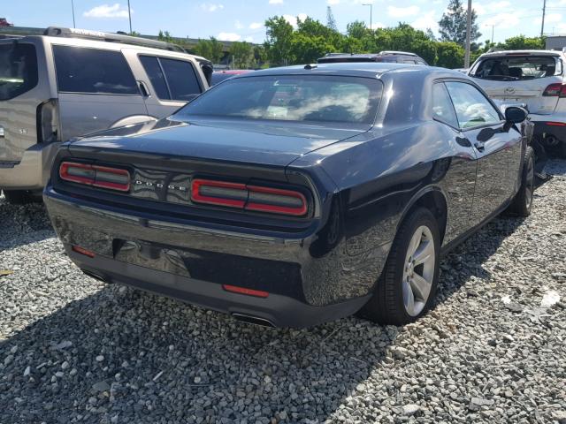 2C3CDZAG1GH137332 - 2016 DODGE CHALLENGER BLACK photo 4