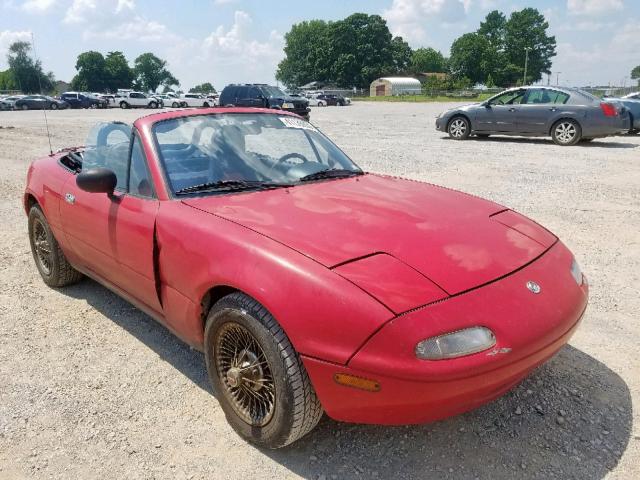 JM1NA3516M0217578 - 1991 MAZDA MX-5 MIATA RED photo 1