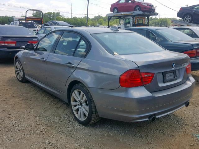 WBAPL33509A515583 - 2009 BMW 335 XI GRAY photo 3