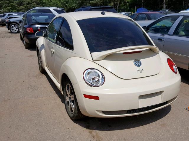 3VWRW31C36M402727 - 2006 VOLKSWAGEN NEW BEETLE კრემისფერი ფოტო 3