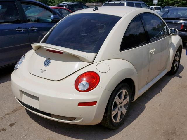 3VWRW31C36M402727 - 2006 VOLKSWAGEN NEW BEETLE კრემისფერი ფოტო 4