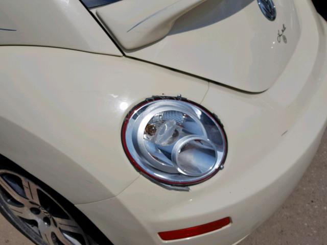 3VWRW31C36M402727 - 2006 VOLKSWAGEN NEW BEETLE კრემისფერი ფოტო 9