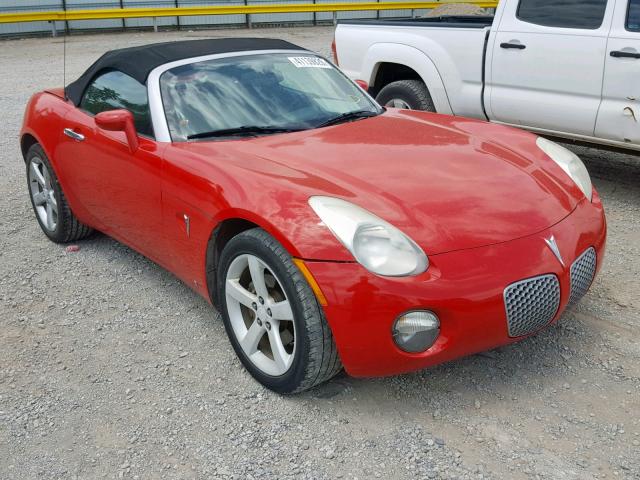 1G2MC35B08Y115459 - 2008 PONTIAC SOLSTICE RED photo 1