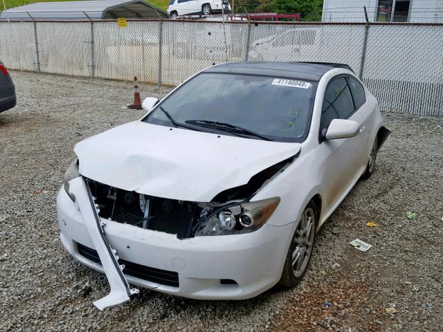 JTKDE167X80229397 - 2008 TOYOTA SCION TC WHITE photo 2