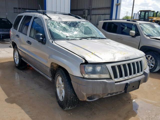 1J4GX48SX4C258211 - 2004 JEEP GRAND CHER SILVER photo 1