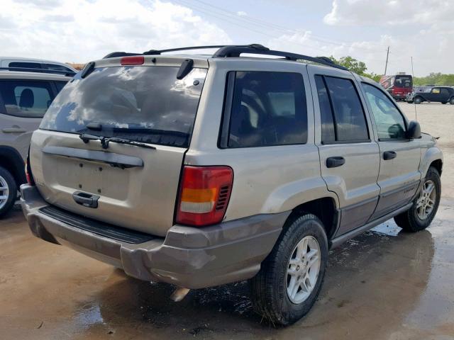 1J4GX48SX4C258211 - 2004 JEEP GRAND CHER SILVER photo 4