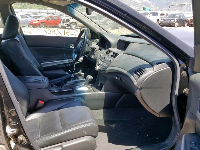 1HGCP26899A101211 - 2009 HONDA ACCORD EXL BLACK photo 5