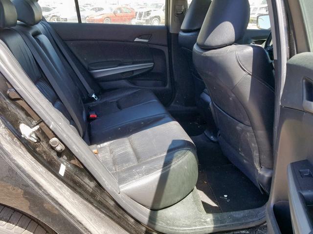 1HGCP26899A101211 - 2009 HONDA ACCORD EXL BLACK photo 6