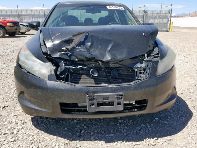 1HGCP26899A101211 - 2009 HONDA ACCORD EXL BLACK photo 9