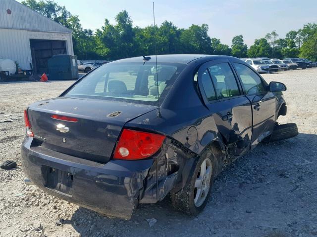 1G1AL58F787253345 - 2008 CHEVROLET COBALT LT CHARCOAL photo 4