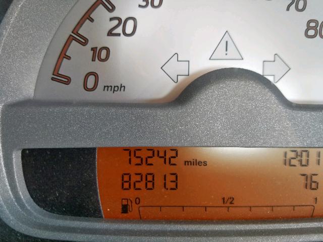 WMEEK31X09K242707 - 2009 SMART FORTWO PAS 银色 照片 8