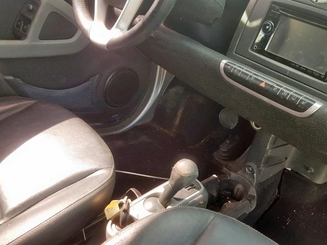WMEEK31X09K242707 - 2009 SMART FORTWO PAS 银色 照片 9