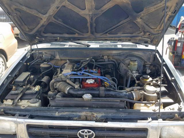 JT4RN01P7R7066005 - 1994 TOYOTA PICKUP 1/2 GREEN photo 7