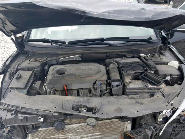 5NPE34AF7HH518158 - 2017 HYUNDAI SONATA SPO BLACK photo 7