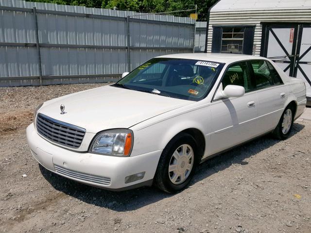 1G6KD54Y85U250566 - 2005 CADILLAC DEVILLE WHITE photo 2