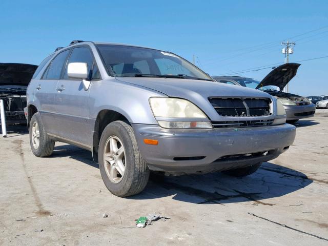 JTJGF10U020140409 - 2002 LEXUS RX 300 SILVER photo 1