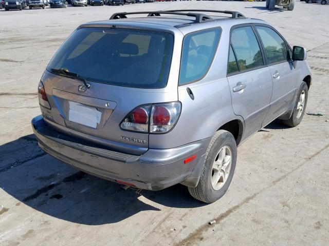 JTJGF10U020140409 - 2002 LEXUS RX 300 SILVER photo 4