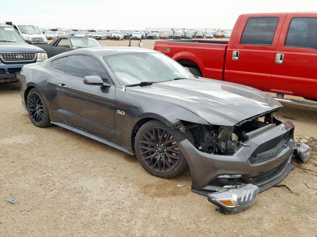 1FA6P8CF9G5284087 - 2016 FORD MUSTANG GT CHARCOAL photo 1