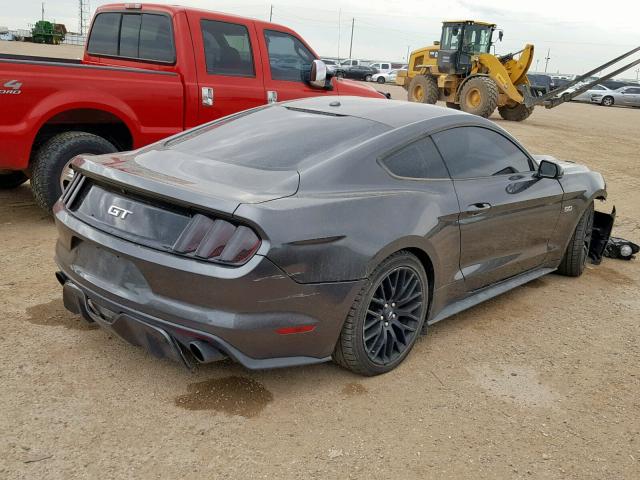 1FA6P8CF9G5284087 - 2016 FORD MUSTANG GT CHARCOAL photo 4