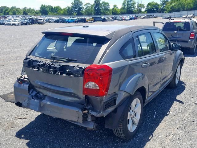 1B3CB3HA3BD237469 - 2011 DODGE CALIBER MA CHARCOAL photo 4