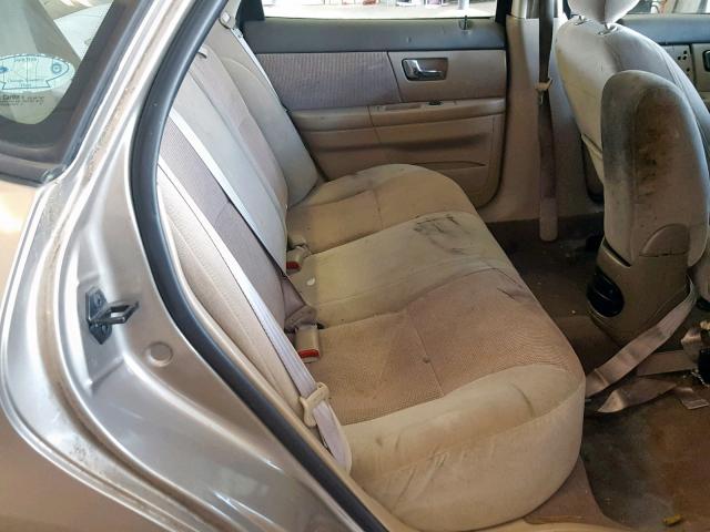 1FAFP55222G261899 - 2002 FORD TAURUS SES BEIGE photo 6