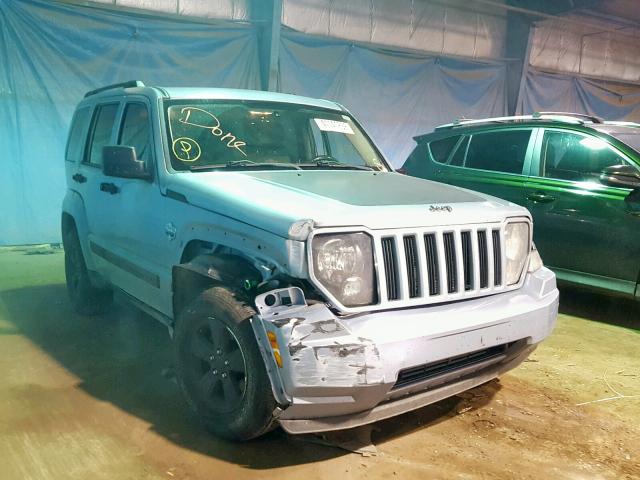 1C4PJMAK4CW133011 - 2012 JEEP LIBERTY SP BLUE photo 1