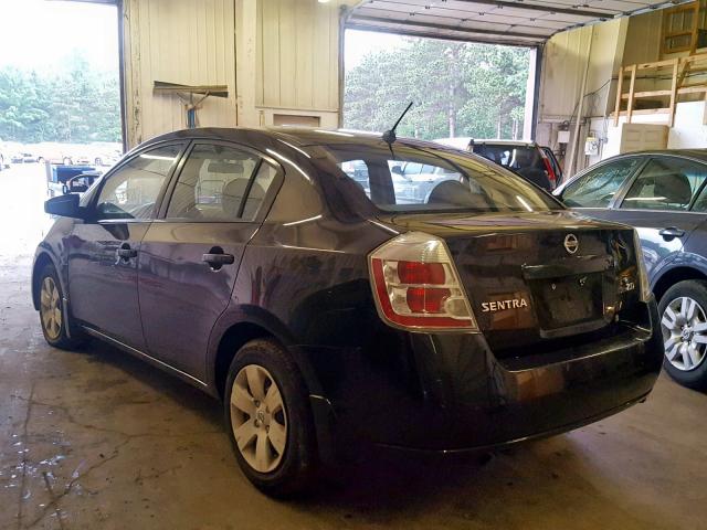 3N1AB61E77L647118 - 2007 NISSAN SENTRA 2.0 BLACK photo 3