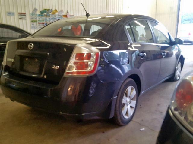 3N1AB61E77L647118 - 2007 NISSAN SENTRA 2.0 BLACK photo 4