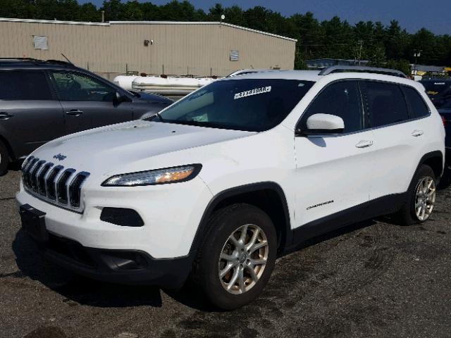 1C4PJMCB9EW282773 - 2014 JEEP CHEROKEE L WHITE photo 2