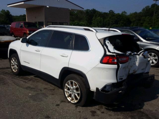 1C4PJMCB9EW282773 - 2014 JEEP CHEROKEE L WHITE photo 3