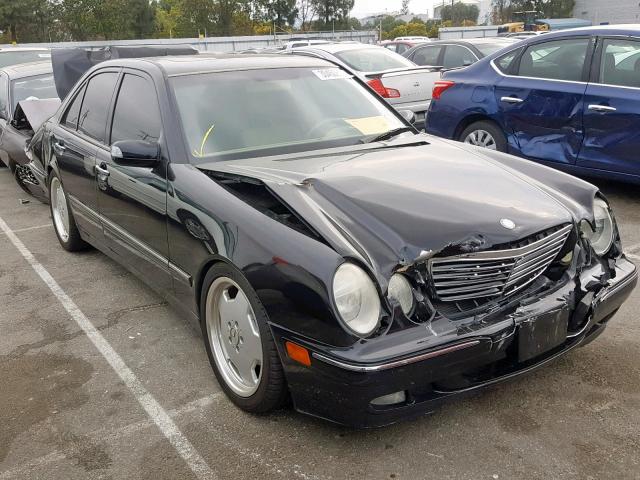 WDBJF65J41B304766 - 2001 MERCEDES-BENZ E 320 BLACK photo 1