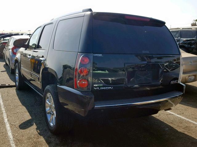 1GKS1EEF0CR255431 - 2012 GMC YUKON DENA BLACK photo 3