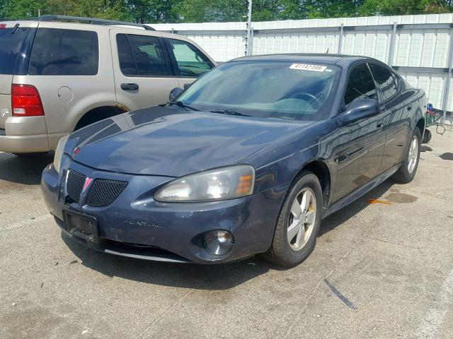 2G2WP552681164483 - 2008 PONTIAC GRAND PRIX BLUE photo 2