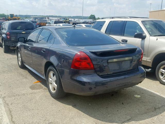 2G2WP552681164483 - 2008 PONTIAC GRAND PRIX BLUE photo 3
