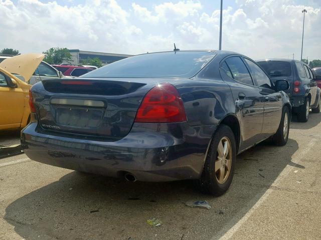 2G2WP552681164483 - 2008 PONTIAC GRAND PRIX BLUE photo 4