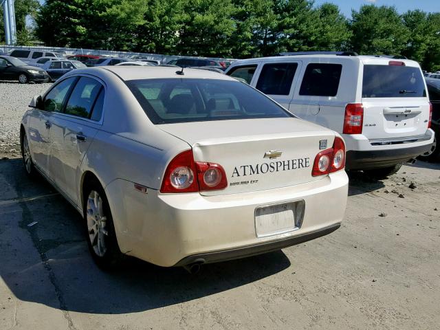 1G1ZE5EB4A4123139 - 2010 CHEVROLET MALIBU LTZ 白色 照片 3