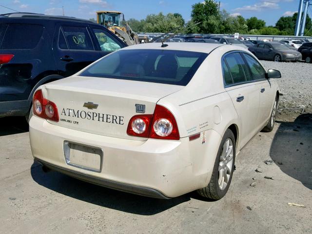 1G1ZE5EB4A4123139 - 2010 CHEVROLET MALIBU LTZ 白色 照片 4
