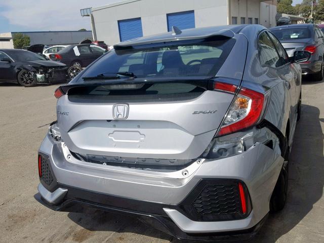 SHHFK7H46KU409286 - 2019 HONDA CIVIC SPOR SILVER photo 4